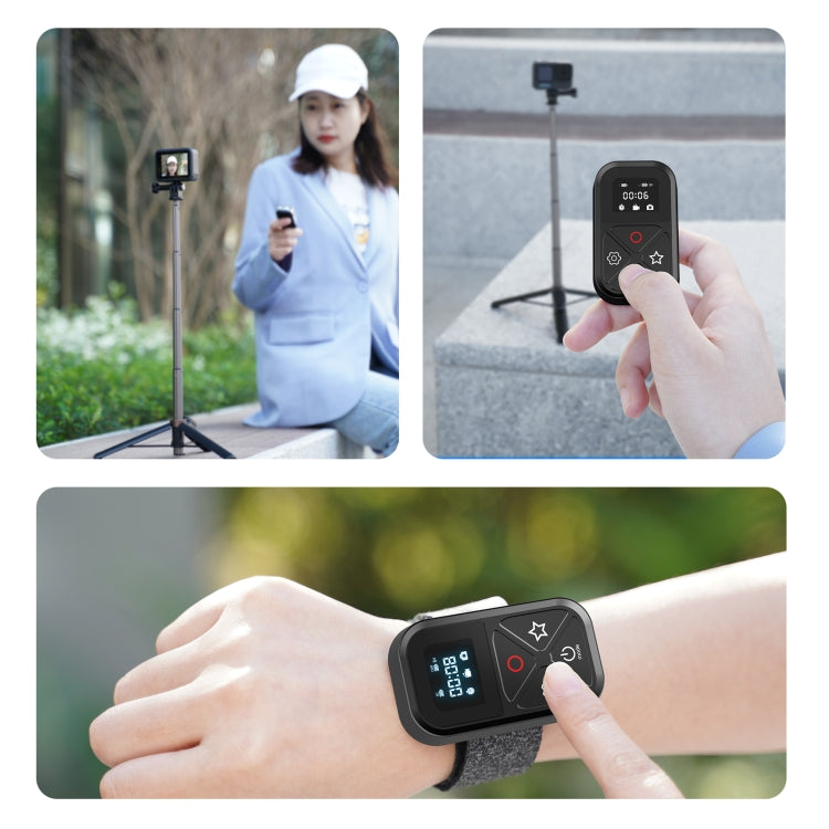 TELESIN T10 80m Bluetooth Remote Control  For GoPro Hero11 Black / HERO10 Black / HERO9 Black / HERO8 Black /Max - HoMEdemic™ 