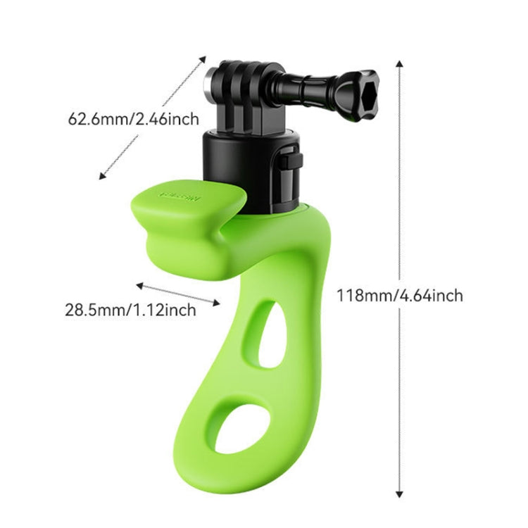 TELESIN TLQ-005 Elastic Quick Release Stand Multi-functional Fixed Silicone Strap Accessories(Black) - HoMEdemic™ 