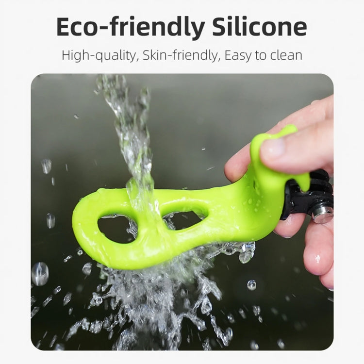 TELESIN TLQ-005 Elastic Quick Release Stand Multi-functional Fixed Silicone Strap Accessories(Black) - HoMEdemic™ 