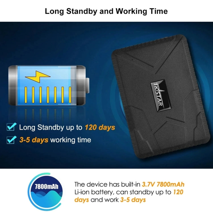 TKSTAR TK915 4G Quad Frequency Locator Car Anti-Theft GPS Tracker - HoMEdemic™ 