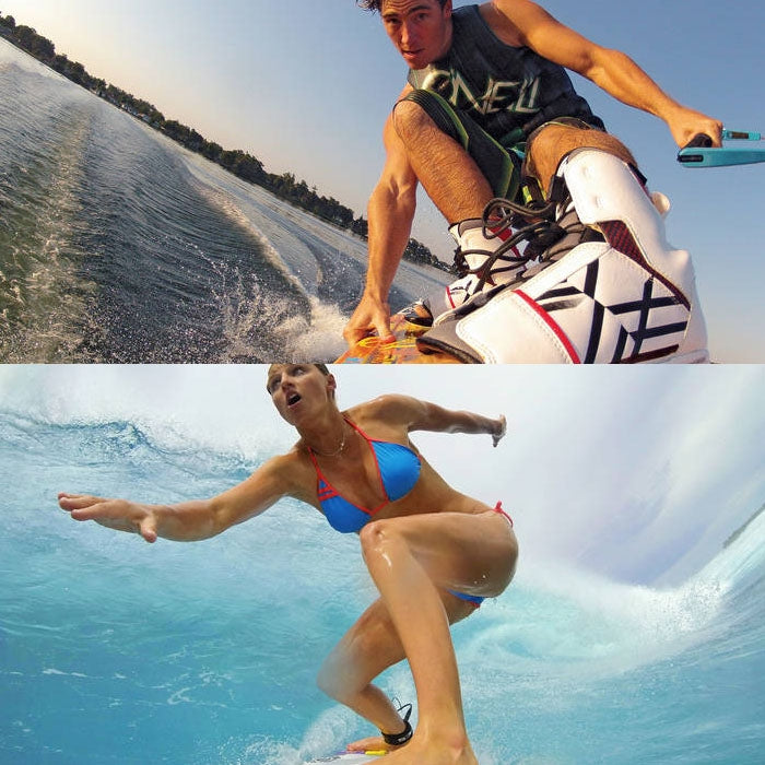 TMC 10 Items Board Mount Surf Snowboard Wakeboard Set for GoPro, Insta360, DJI and Other Action Cameras(White) - HoMEdemic™ 