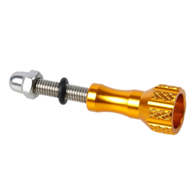 TMC Aluminum Thumb Knob Stainless Bolt ScrewGoPro, Insta360, DJI and Other Action Cameras, Length: 5.8cm(Gold) - HoMEdemic™ 