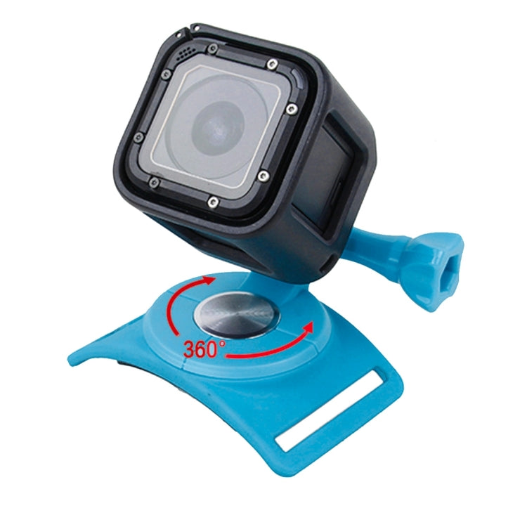 TMC HR357 360-degree Rotation Mount with Straps for GoPro, Insta360, DJI and Other Action Cameras(Blue) - HoMEdemic™ 