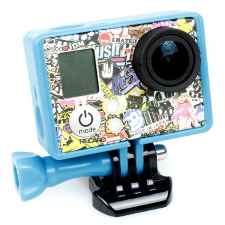TMC High Quality Tripod Cradle Frame Mount Housing for GoPro HERO4 /3+ /3, HR191(Dark Blue) - HoMEdemic™ 