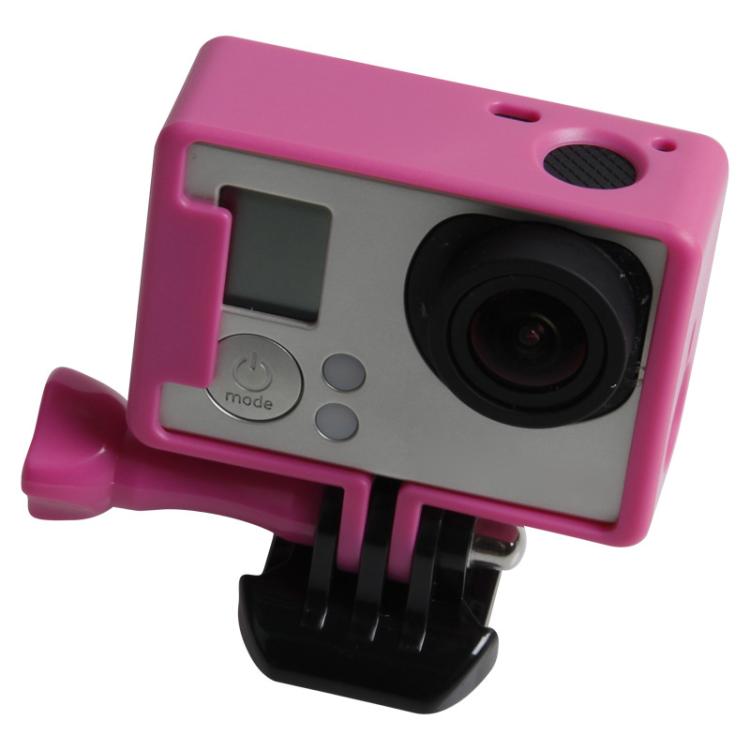 TMC High Quality Tripod Cradle Frame Mount Housing for GoPro HERO4 /3+ /3, HR191(Magenta) - HoMEdemic™ 