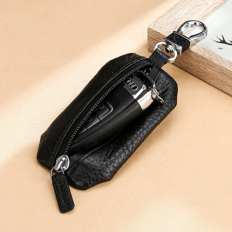 TP-9016 Litchi Texture Waterproof Zipper Car Key Bag - HoMEdemic™ 
