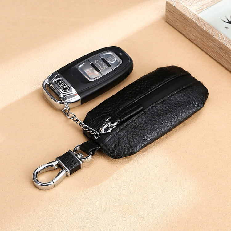 TP-9016 Litchi Texture Waterproof Zipper Car Key Bag - HoMEdemic™ 
