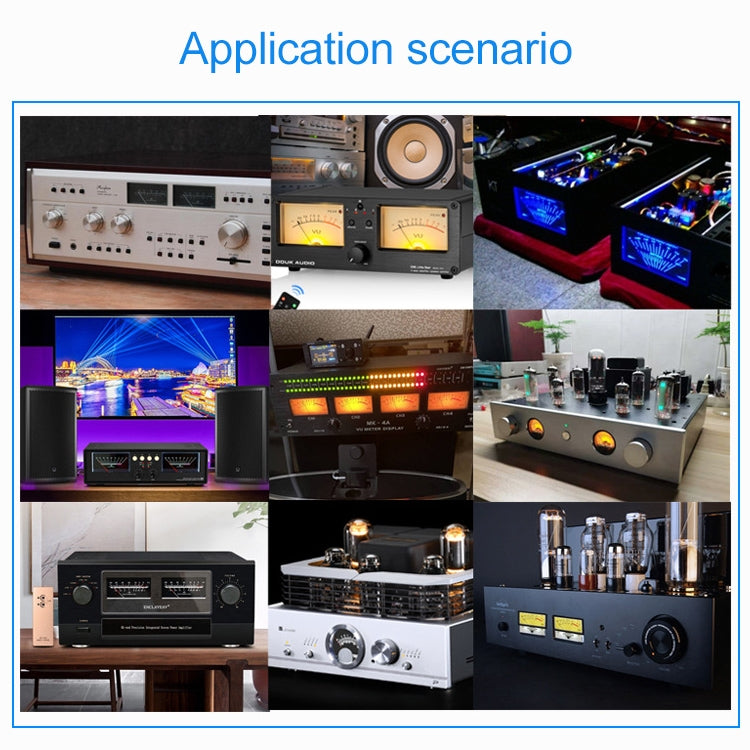 TR-35 VU Meter Power AMP Amplifier DB Table Audio Level Head Meter Sound Pressure Meter, TR-35 - HoMEdemic™ 