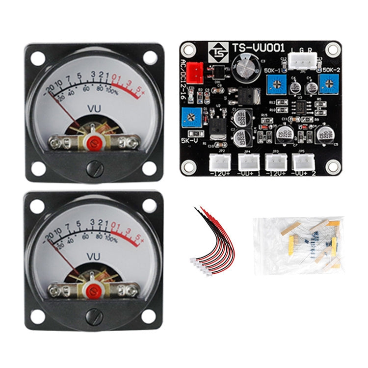 TR-35W VU Meter Power AMP Amplifier DB Table Audio Level Head Meter Sound Pressure Meter, TR-35W - HoMEdemic™ 