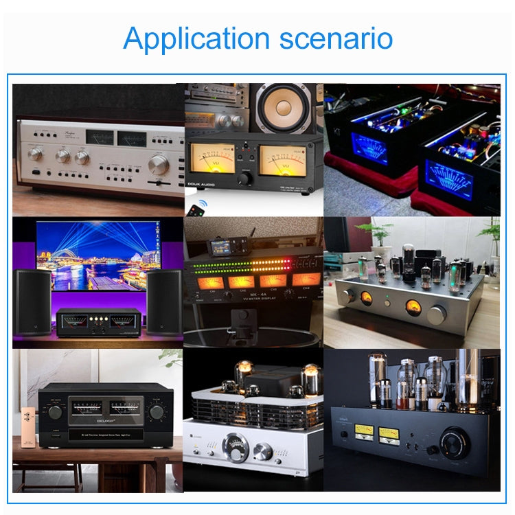 TR-35W VU Meter Power AMP Amplifier DB Table Audio Level Head Meter Sound Pressure Meter, TR-35W - HoMEdemic™ 