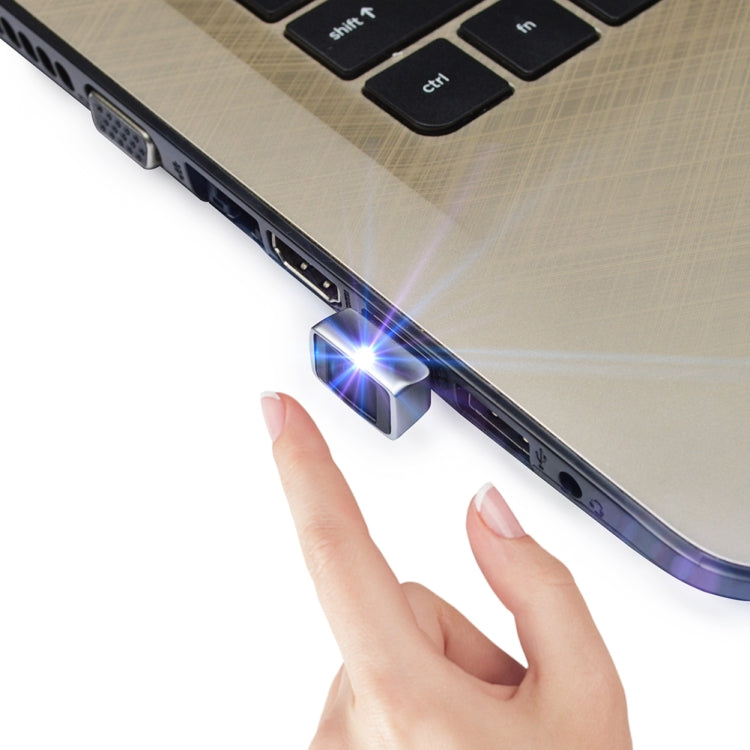 TRU7 USB Fingerprint Reader Module for Windows 8 / 10 / 11 Hello(Silver Gray) - HoMEdemic™ 