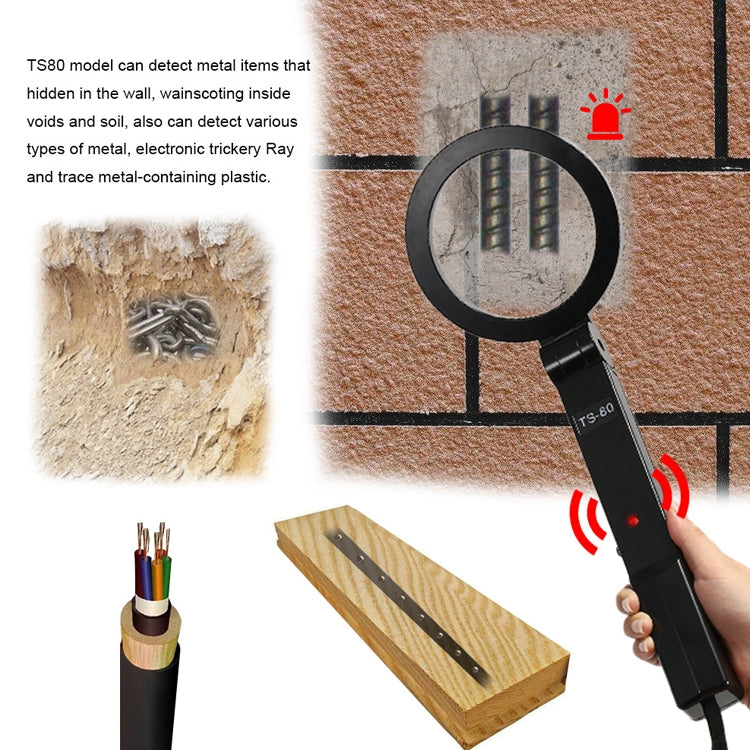 TS-80 Portable Folding Hand-Held Security Metal Detector Scanner, TS-80 - HoMEdemic™ 