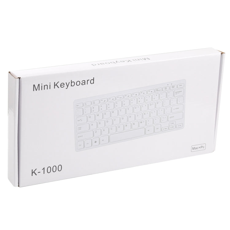 TT-A01 Ultra-thin Design Mini Wired Keyboard, French Version, French Version - HoMEdemic™ 
