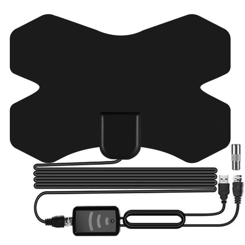 High-definition tv antenna Shield 25dB 4K HDTV Antenna, Reception Range: 150 Miles - HoMEdemic™ 