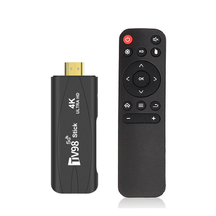 TV98 Rockchip 3228A Quad Core 4K HD Bluetooth Android TV Stick, RAM:4GB+32GB(EU Plug) - HoMEdemic™