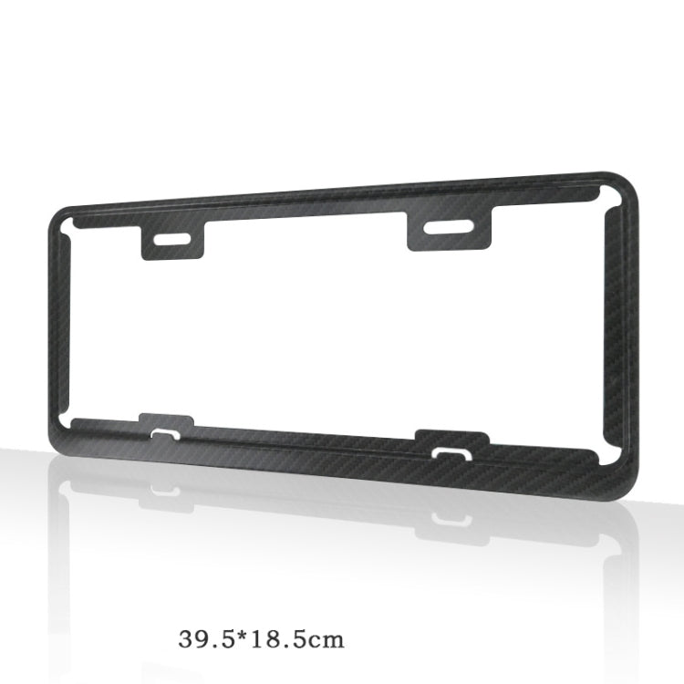 Taiwan Car License Plate Stainless Steel Frame, Specification: Black - HoMEdemic™ 