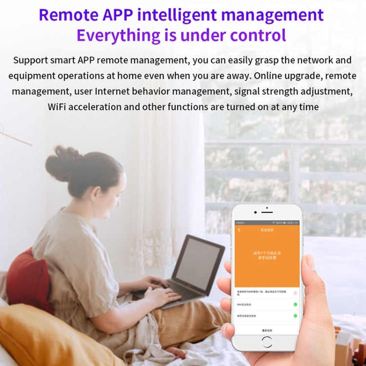 Tenda AC23 AC2100M Wireless WiFi IPV6 Home Coverage APP Control Extender Router - HoMEdemic™ 