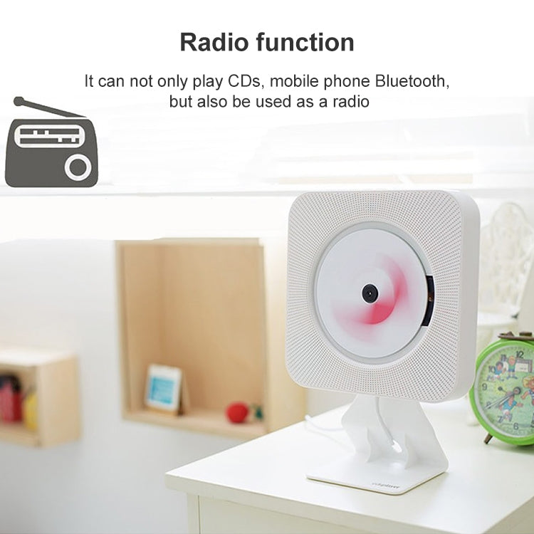 The Second Generation Portable Digital Display Bluetooth Speaker CD Player with Remote Control, Digital Display - HoMEdemic™ 