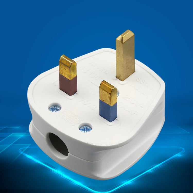 Three-pin 13A Power Wiring Plug With Fuse Tube, UK Plug - HoMEdemic™ 