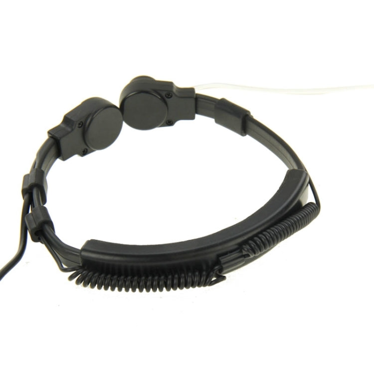 Throat control Transceiver Earpiece Headset for Walkie Talkies, 3.5mm + 2.5mm Plug - HoMEdemic™ 