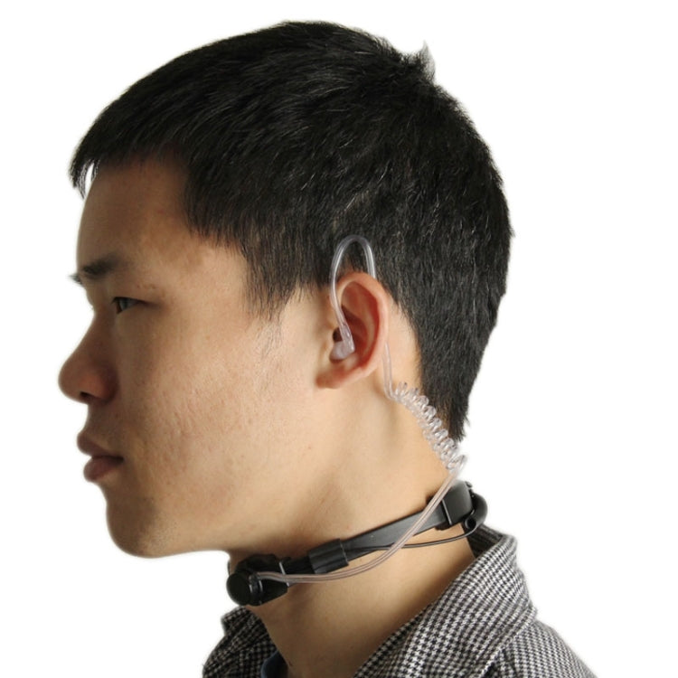 Throat control Transceiver Earpiece Headset for Walkie Talkies, 3.5mm + 2.5mm Plug - HoMEdemic™ 