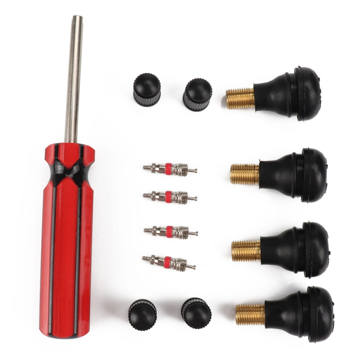 Tire Removal Tool + Tire Valve Set + TR412 for Car Trunk Motorcycles - HoMEdemic™ 