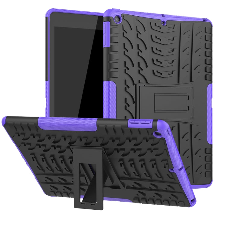 Tire Texture TPU + PC Shockproof Case with Holder, For iPad 10.2 - HoMEdemic™ 