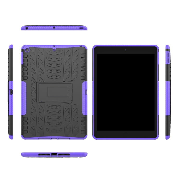 Tire Texture TPU + PC Shockproof Case with Holder, For iPad 10.2 - HoMEdemic™ 