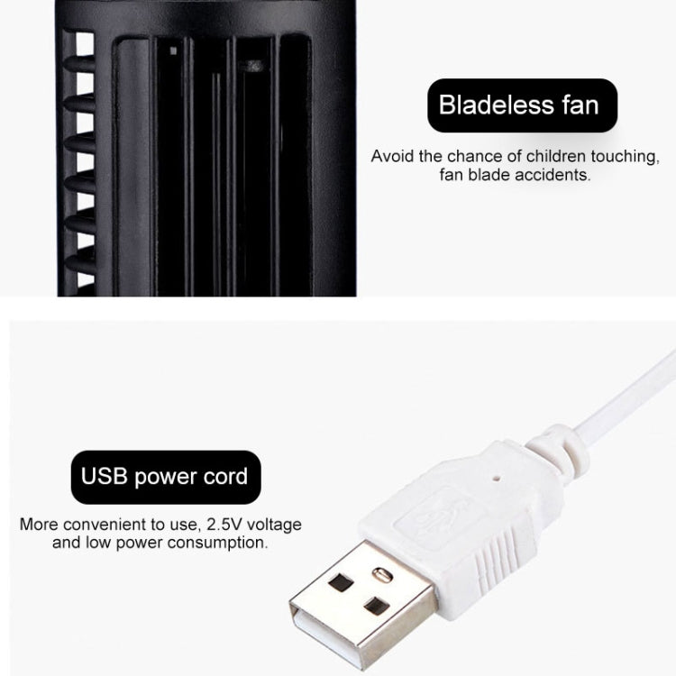 Tower Type USB Electric Fan Leafless Air-conditioning Fan - HoMEdemic™ 