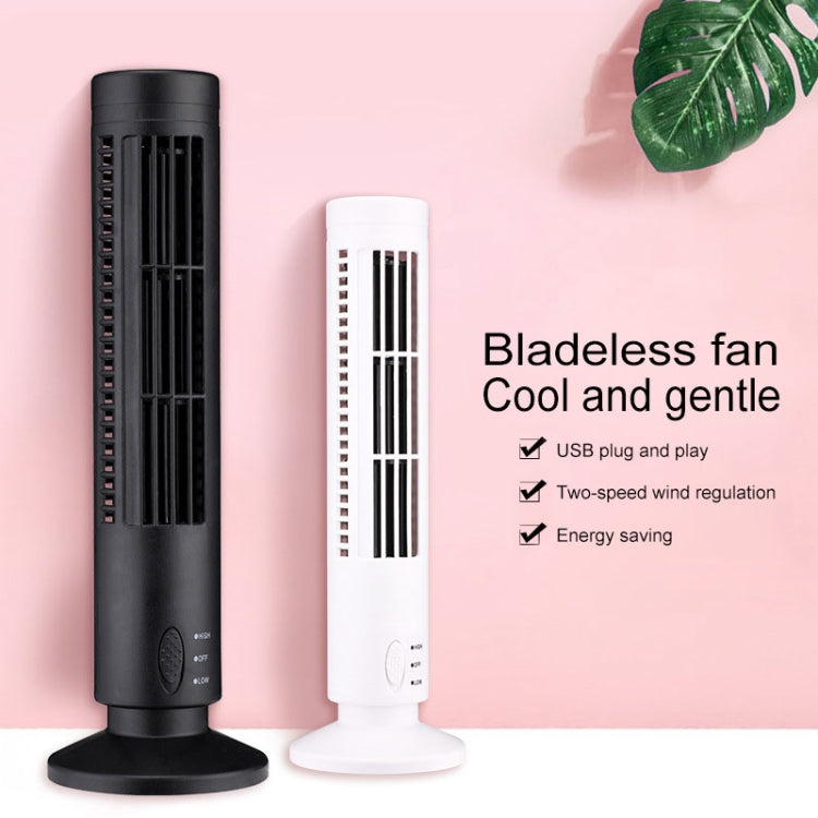 Tower Type USB Electric Fan Leafless Air-conditioning Fan - HoMEdemic™ 