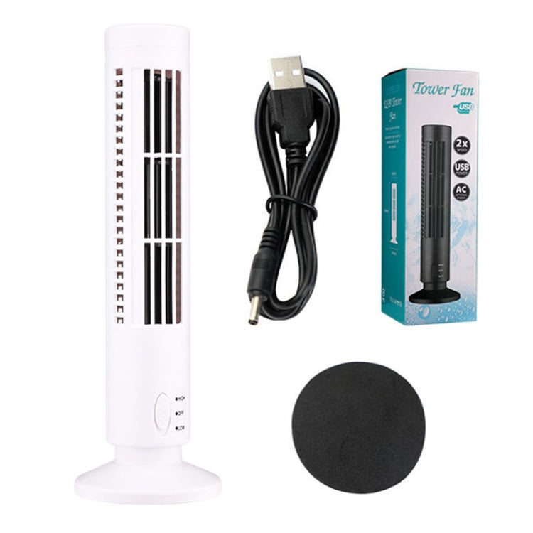 Tower Type USB Electric Fan Leafless Air-conditioning Fan - HoMEdemic™ 