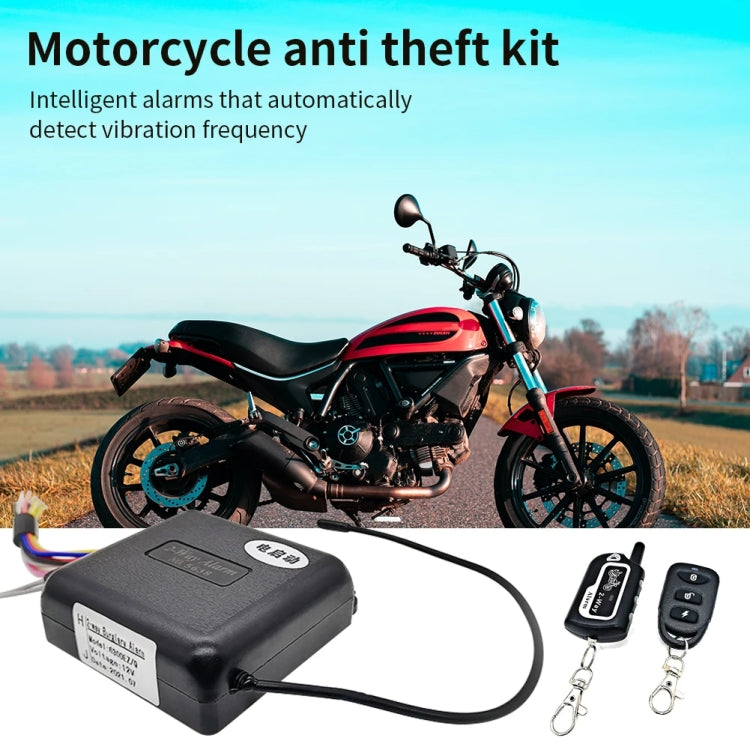 Two-Way Dual Remote Control Vibration Motorcycle Anti-Theft Device(YL-B011) - HoMEdemic™ 