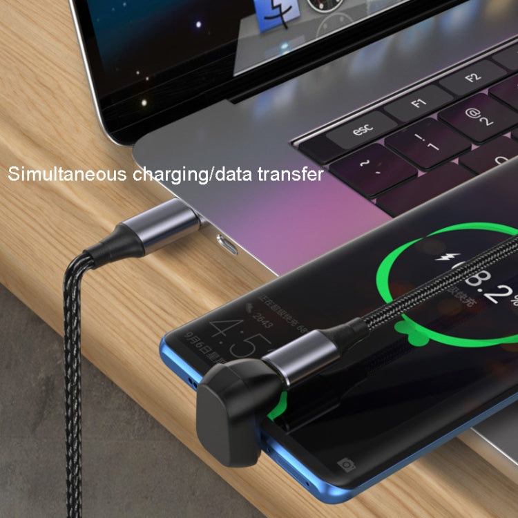 U-shaped Elbow Type-C/USB-C Male To Female Data Transfer Charging Adaptor, Interface form: 2.0 - HoMEdemic™ 