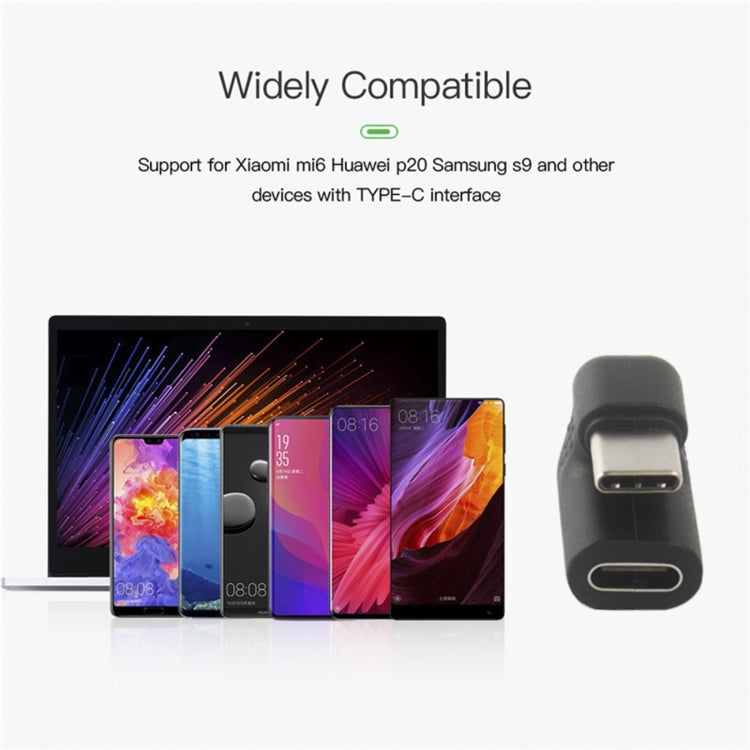U-shaped USB-C2.0 / Type-C Male to Female Adapter Extended Data Charging - HoMEdemic™ 