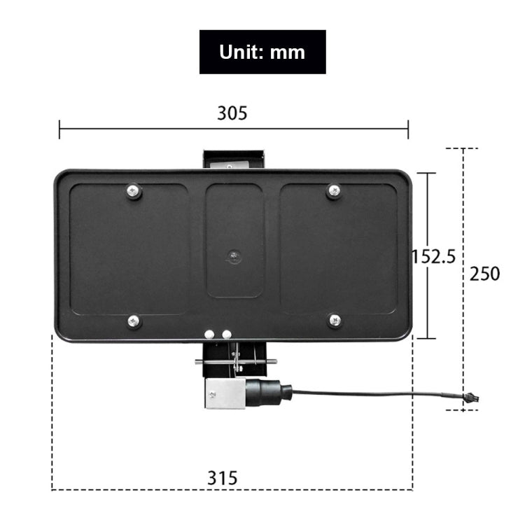 US Standard Modified License Plate Frame Holder - HoMEdemic™ 