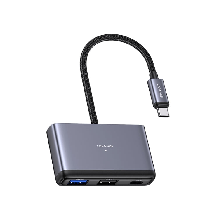 USAMS US-SJ627 4 in 1 Type-C Multifunctional Docking Station HUB - HoMEdemic™ 