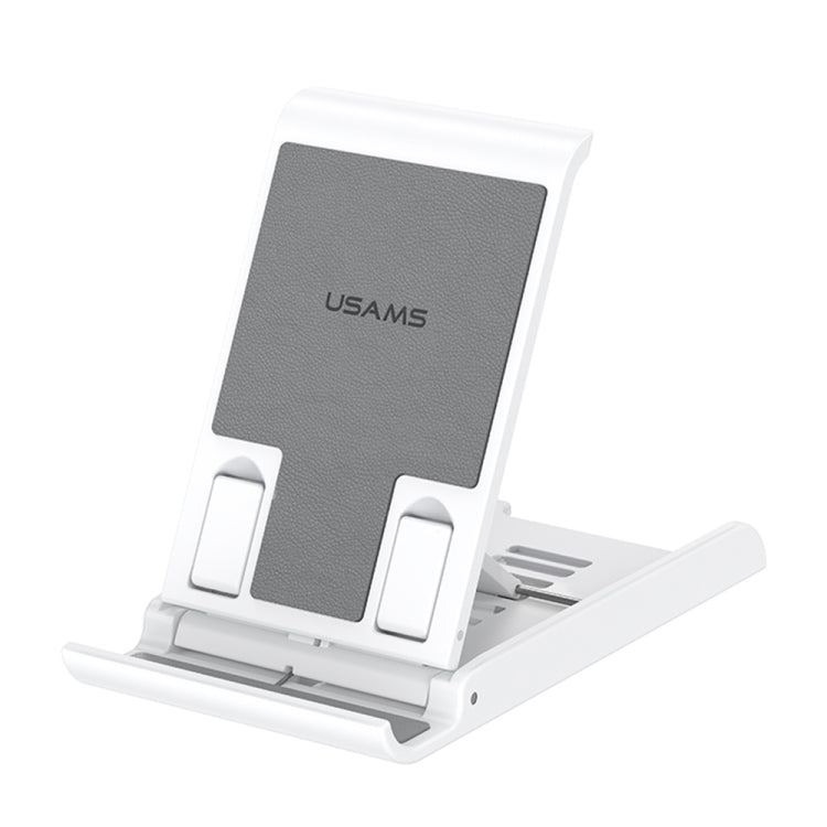 USAMS US-ZJ073 Retractable Folding Desktop Tablet Phone Holder (White) - HoMEdemic™ 