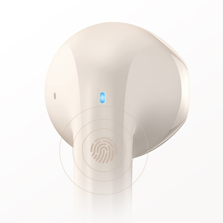 USAMS YO17 TWS Half In-Ear Wireless Bluetooth Earphone(Beige) - HoMEdemic™ 