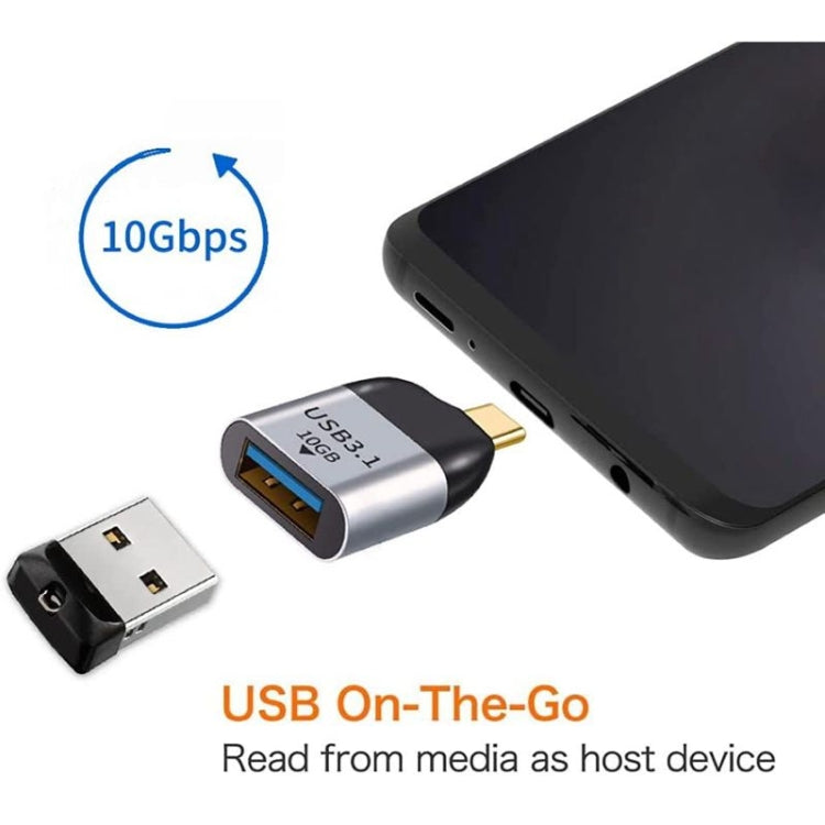 USB 3.0 Type A Female to USB 3.1 Type C Male Host OTG Data 10Gbps Adapter for Laptop & Phone - HoMEdemic™ 