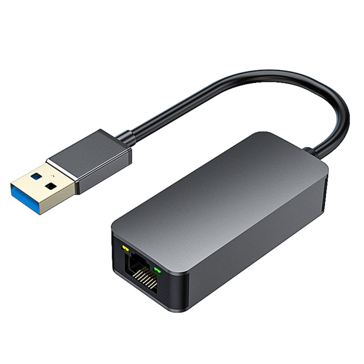 USB-A To 2500Mbps RJ45 Network Card Ethernet Adapter (Grey) - HoMEdemic™ 