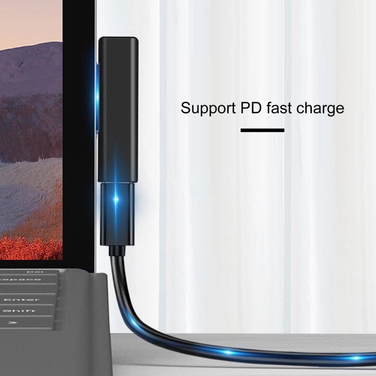 USB-C / Type-C Female PD Fast Charging Adapter for Microsoft Surface Pro 3 / 4 / 5 / 6 / 7 - HoMEdemic™ 