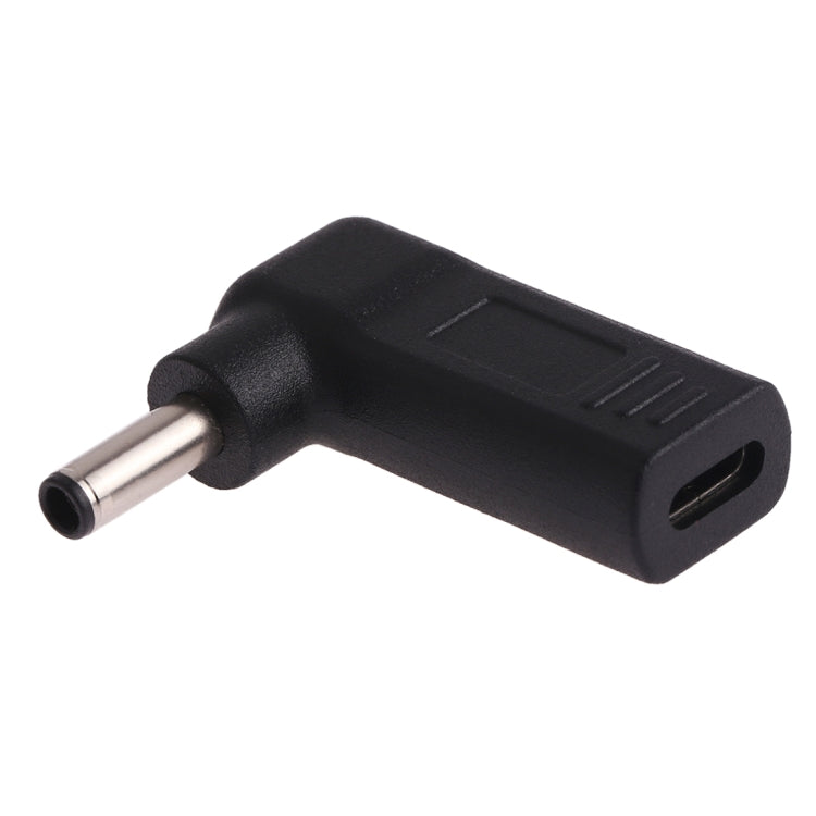USB-C / Type-C Female to 4.5 x 3.0mm Male Plug Elbow Adapter Connector, 4.5 x 3.0mm Elbow Black, 4.5 x 3.0mm Elbow Blue - HoMEdemic™ 