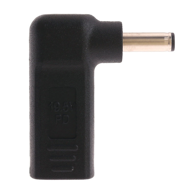 USB-C / Type-C Female to 4.5 x 3.0mm Male Plug Elbow Adapter Connector, 4.5 x 3.0mm Elbow Black, 4.5 x 3.0mm Elbow Blue - HoMEdemic™ 