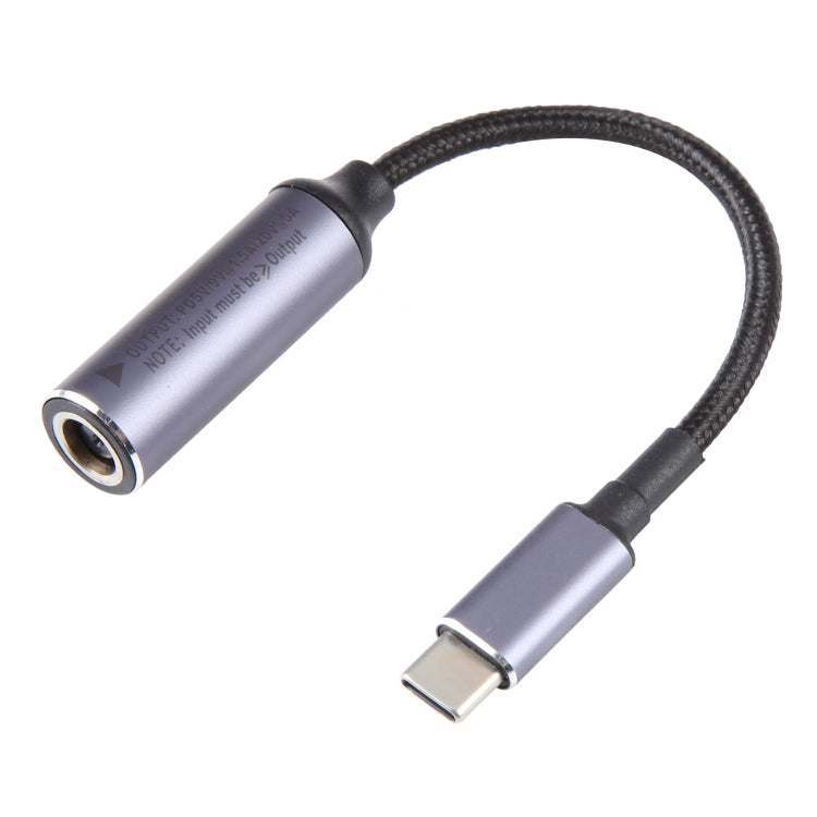 USB-C / Type-C Male to 7.9x0.9mm Female Nylon Braided Adapter Cable - HoMEdemic™ 