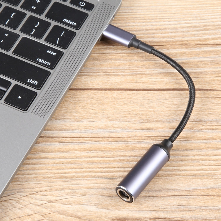 USB-C / Type-C Male to 7.9x0.9mm Female Nylon Braided Adapter Cable - HoMEdemic™ 