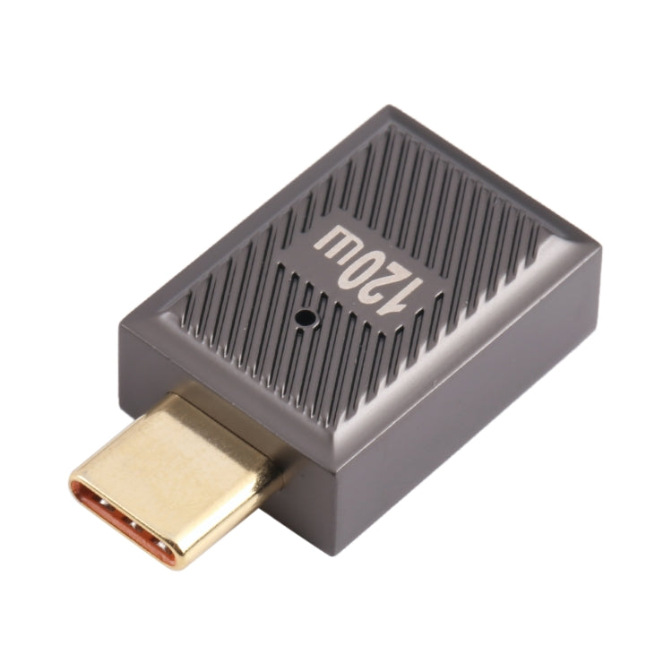 USB-C / Type-C Male to USB Female 10 Gbps Straight Charging Adapter (Gun Metal) - HoMEdemic™ 