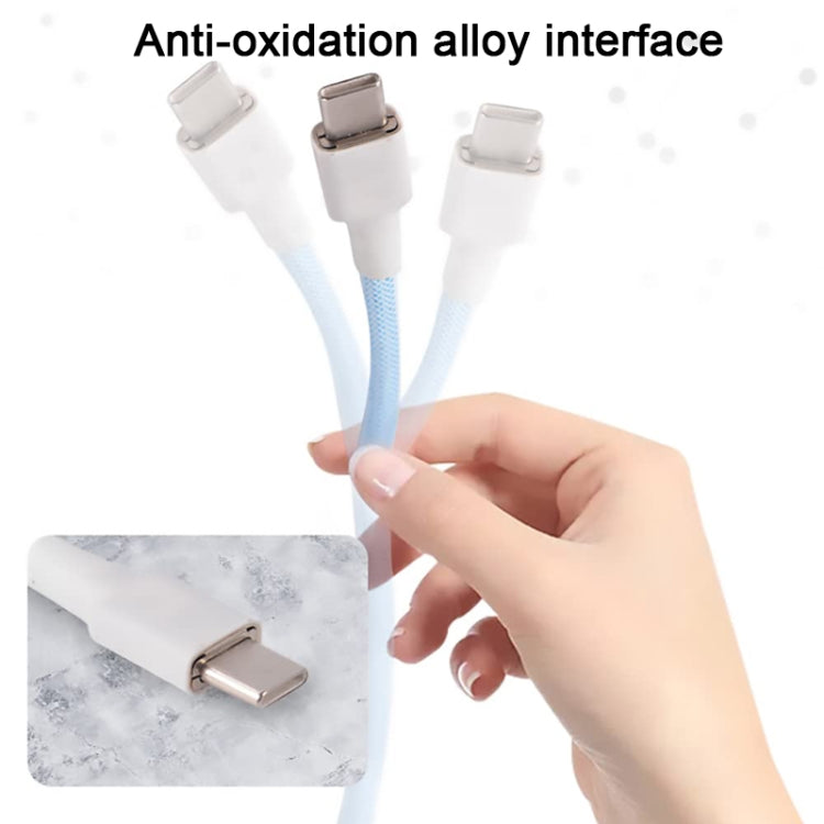 USB-C/Type-C  Mechanical Keyboard Wire Computer Aviation Connector,Cable Length: 3m(White) - HoMEdemic™ 