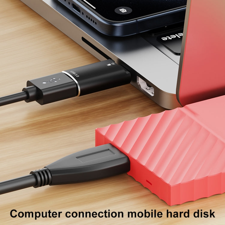 USB-C / Type-C to TF Card Multifunctional Card Reader Universal Adapter (Silver) - HoMEdemic™ 