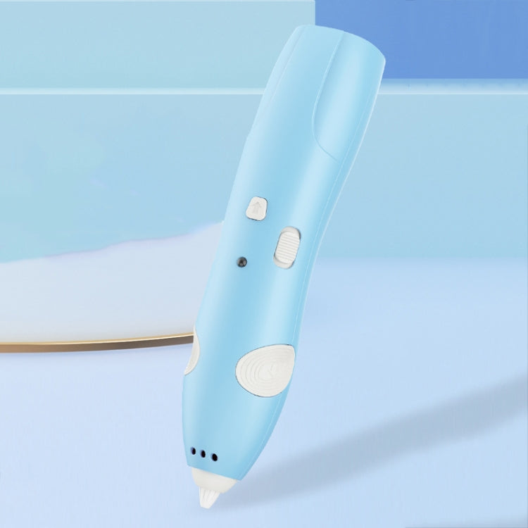 USB Charging Low-Temperature Wireless Graffiti Printing Pen Set Children DIY 3D Painting Pen(Light Blue) - HoMEdemic™ 