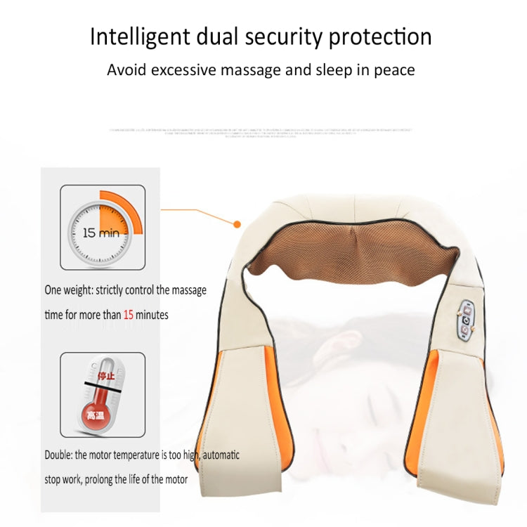 USB Charging Vibration Machine Neck Shawl Kneading Back Shoulder Vibration Massager - HoMEdemic™ 
